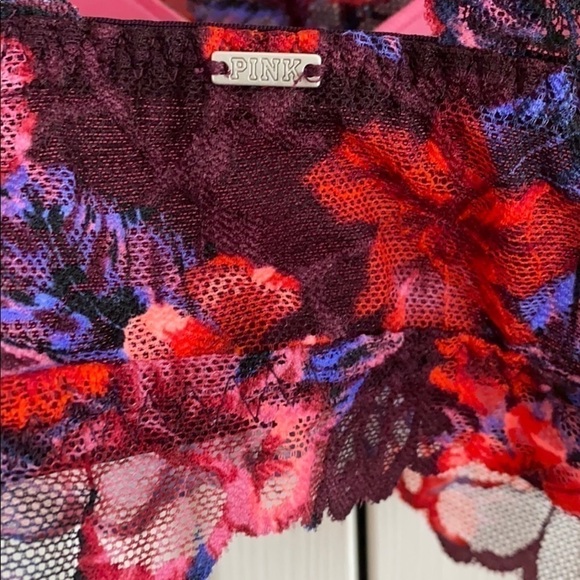 PINK lace underwire bralette - Picture 6 of 8